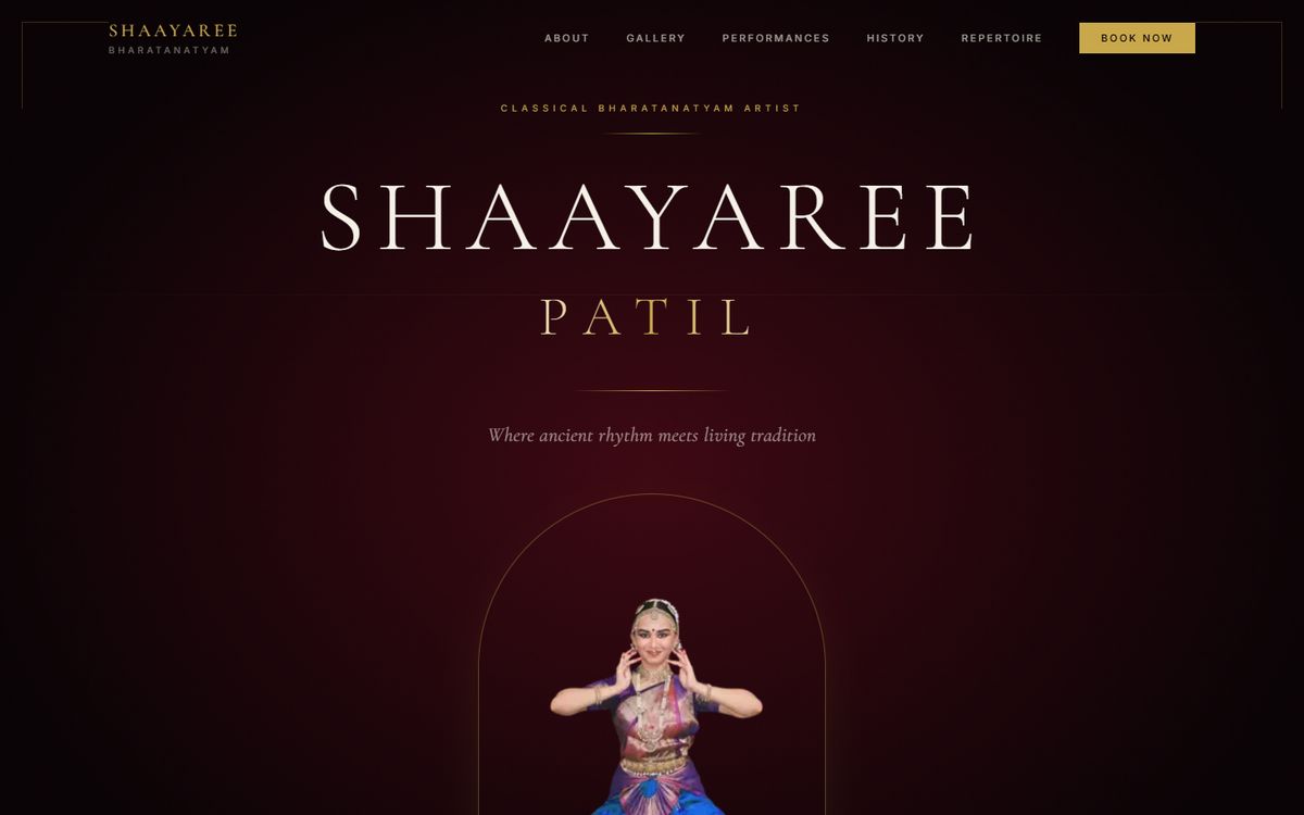 Shaayaree Patil homepage