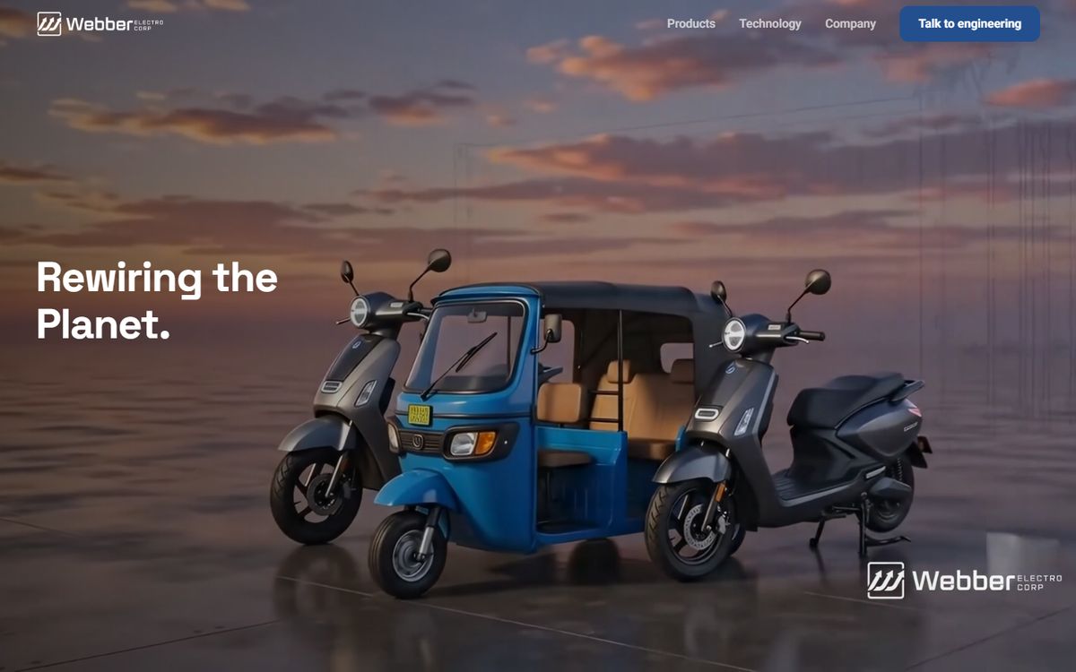 Webber Electrocorp homepage